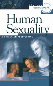 Cover of: Human sexuality: a Christian perspective