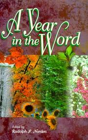 Cover of: A year in the word: reflections from Portals of prayer