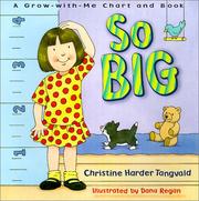 Cover of: So Big Growth Chart by Christine Harder Tangvald