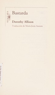 Cover of: Bastarda by Dorothy Allison