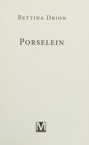 Cover of: Porselein