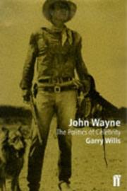 Cover of: John Wayne by Garry Wills
