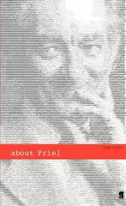 Cover of: About Friel by Tony Coult