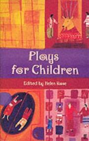 Cover of: Plays for children