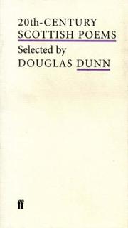 Twentieth Century Scottish Poems (Poet to Poet: An Essential Choice of Classic Verse) by Douglas Dunn