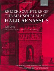 Cover of: Relief sculpture of the mausoleum at Halicarnassus