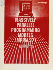 Cover of: Programming Models For Massively Parallel Computers (MMPM '97), 1997
