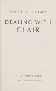 Cover of: Dealing With Clair by Martin Crimp