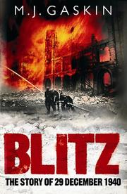 Cover of: Blitz by M J Gaskin        