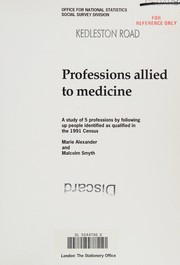 Cover of: Professions Allied to Medicine (1991) by Office for National Statistics