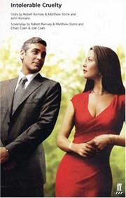 Cover of: Intolerable Cruelty by Ethan Coen, Joel Coen, Robert Ramsey, Matthew Stone