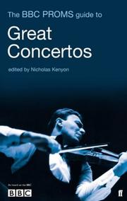 Cover of: The BBC Proms Guide to Great Concertos