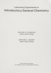 Cover of: Lab Exprmnts in Intro to Genrl Chemistry