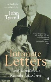 Cover of: Intimate Letters by John Tyrrell