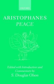 Cover of: Aristophanes' Peace by Aristophanes, Aristophanes