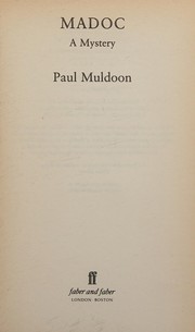 Cover of: Madoc by Paul Muldoon
