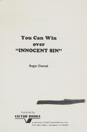Cover of: You can win over "innocent sin"