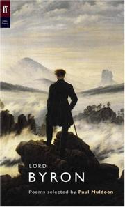 Cover of: Lord Byron (Poet to Poet) by Lord Byron