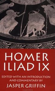 Cover of: Iliad, Book nine by Όμηρος