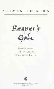 Cover of: Reaper's gale by Steven Erikson