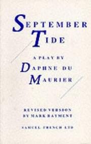 Cover of: September Tide by Daphne du Maurier