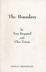 Cover of: The boundary by Tom Stoppard