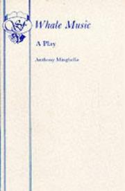 Cover of: Whale music by Anthony Minghella