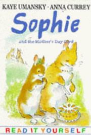 Cover of: Sophie and the Mother's Day Card (Read It Yourself) by Kaye Umansky