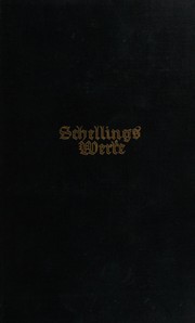 Cover of: Schellings Werke