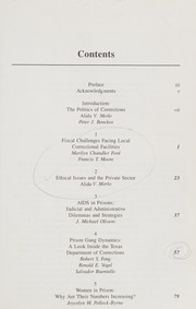 Cover of: Corrections: dilemmas and directions
