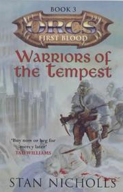 Cover of: Warriors of the tempest by Stan Nicholls