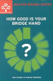 Cover of: How Good Is Your Bridge Hand?