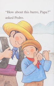 Cover of: Pedro's Burro by Pau Estrada, Alyssa Satin Capucilli