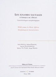 Les ignames sauvages d'Afrique de l'Ouest by Perla Hamon