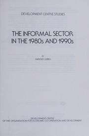 Cover of: The informal sector in the 1980s and 1990s