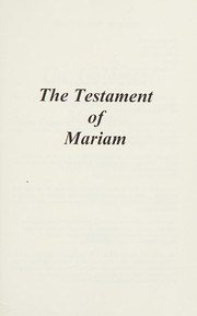 Cover of: Testament of Mariam by Ann Swinfen