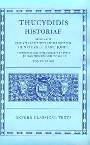 Cover of: Historiae, Volume I by Thucydides