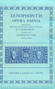 Cover of: Opera Omnia (Tomus III: Expedito Cyri)