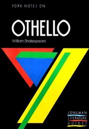 Cover of: York Notes on William Shakespeare's "Othello"