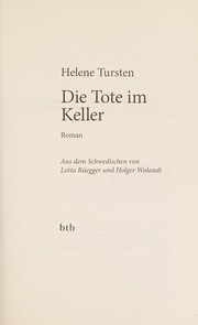 Cover of: Die Tote im Keller: Roman