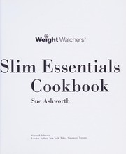 Cover of: Slim Essentials Cookbook by Sue Ashworth, Weight Watchers