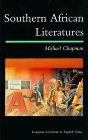 Cover of: Southern African literatures by Chapman, Michael