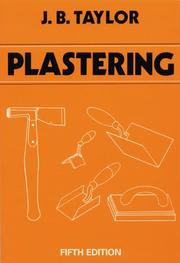 Cover of: Plastering by J. B. Taylor