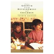 Cover of: The growth and development of children by C. M. Lee, C. M. Lee