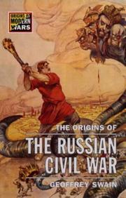 Cover of: origins of the Russian Civil War