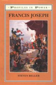 Cover of: Francis Joseph by Beller, Steven
