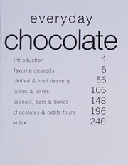 Cover of: Everyday Chocolate: a Collection of over 100 Essential Recipes