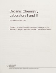 Cover of: Organic chemistry laboratory I and II: for Chem 36 and 130, Stanford University
