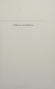 Cover of: Affluence and influence: economic inequality and political power in America
