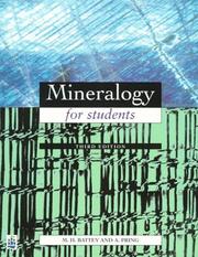 Mineralogy for students by M. H. Battey, Maurice Hugh Battey, A. Pring